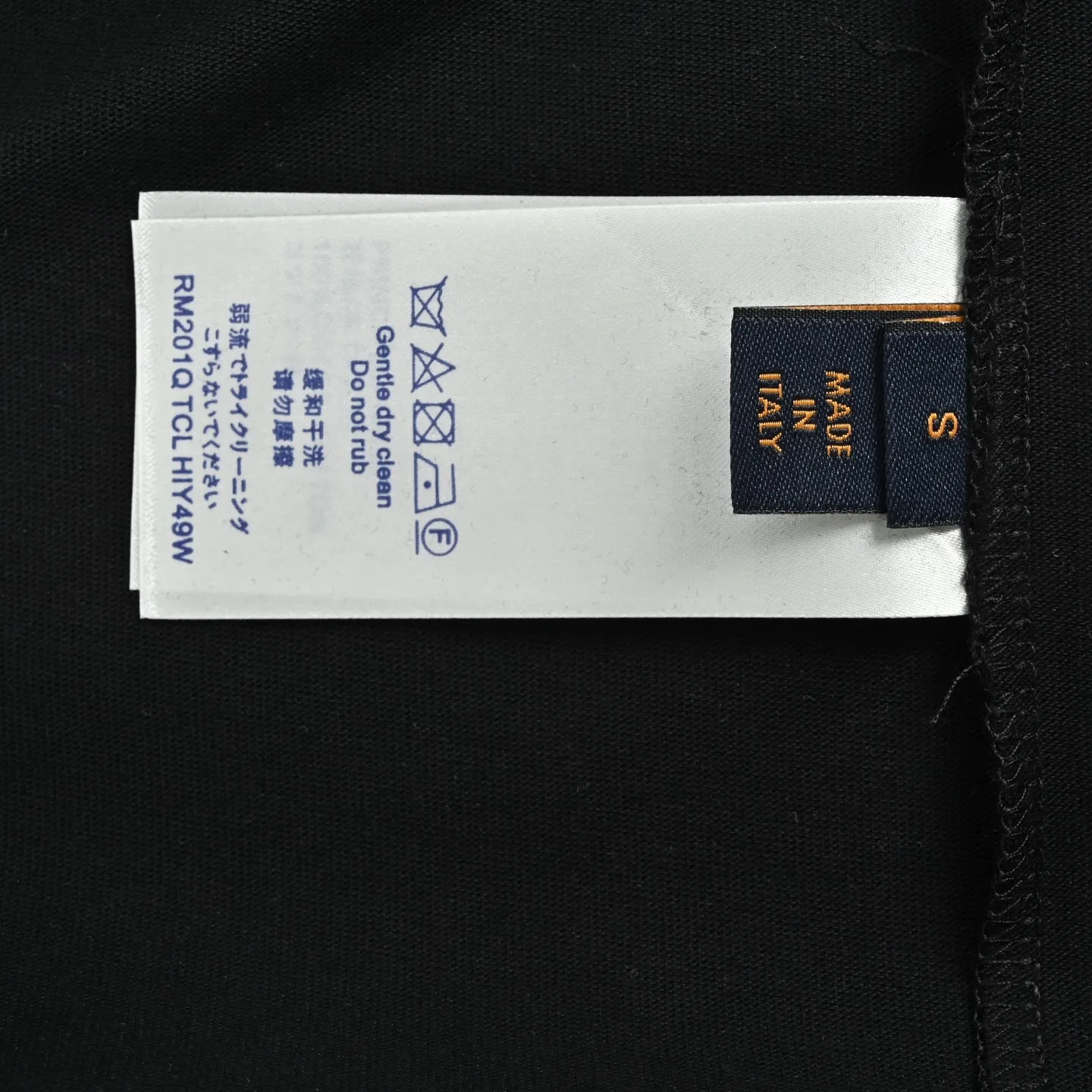 Louis Vuitton/Louis Vuitton cloud letter logo short sleeves
